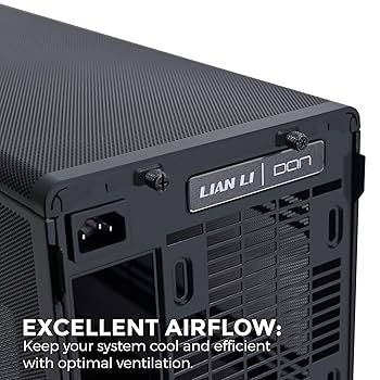 Amazon | LIANLI コンパクトPCケース A3-mATX Black 容量26.3